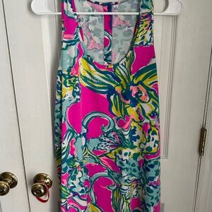 Sleeveless dress/coverup